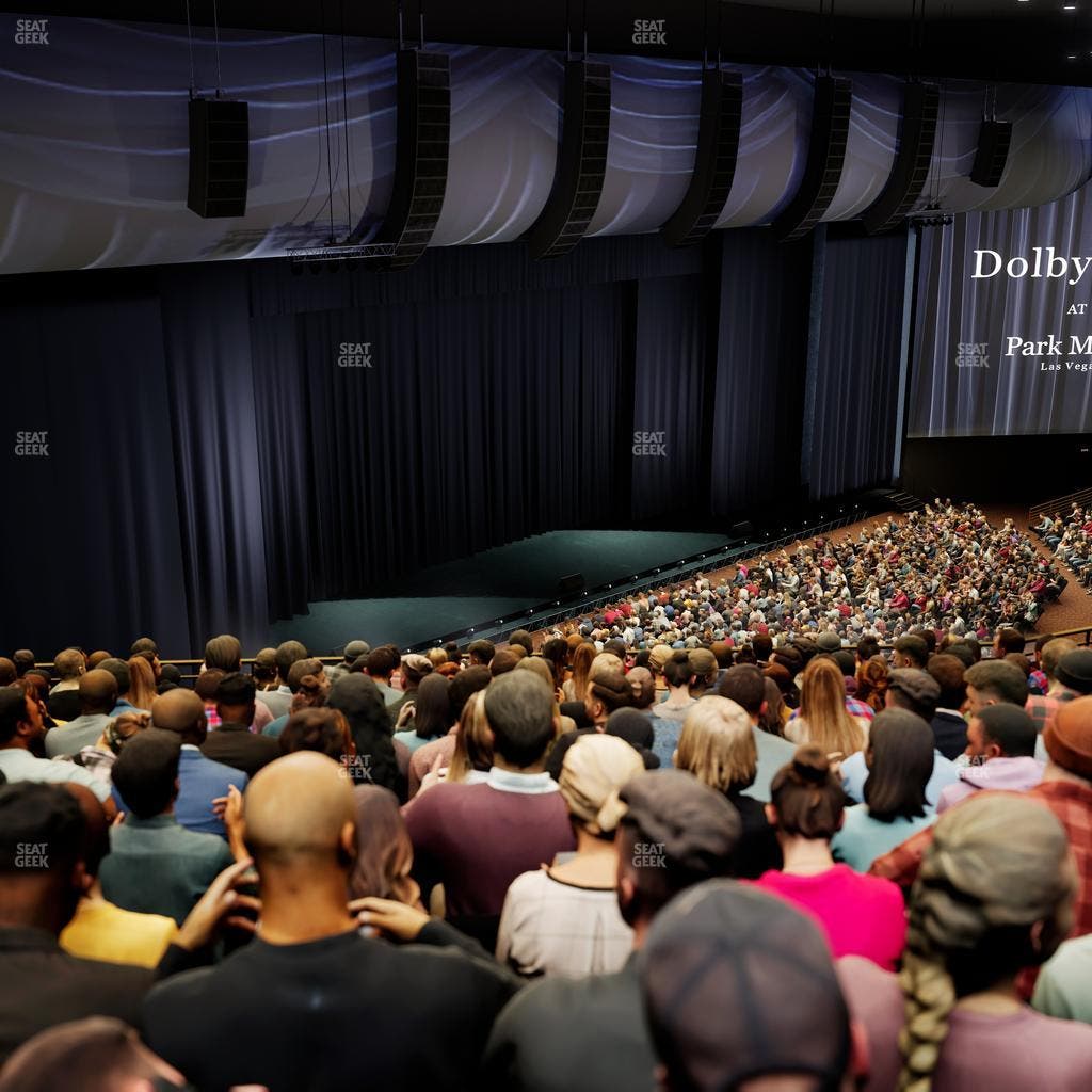 Dolby Live at Park MGM - Section 406 Seat View