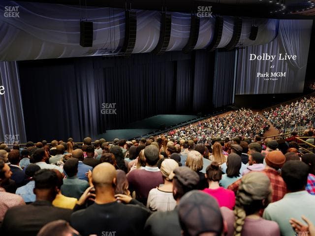 Dolby Live at Park MGM - Section 406 Seat View