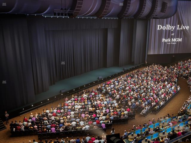 Dolby Live at Park MGM - Section 406 Seat View