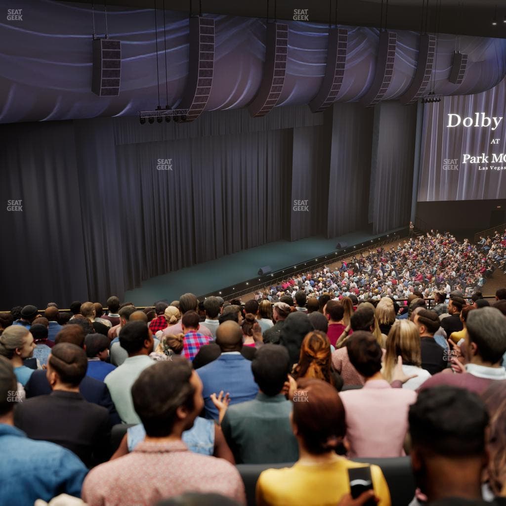 Dolby Live at Park MGM - Section 406 Seat View