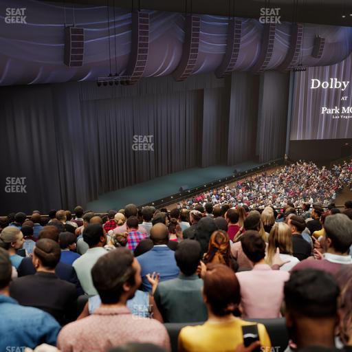 Dolby Live at Park MGM - Section 406 Seat View