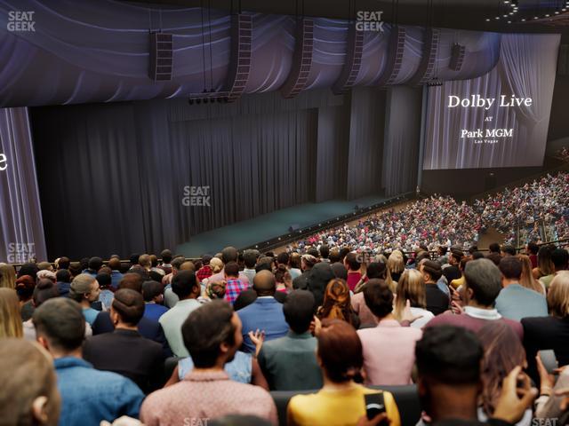 Dolby Live at Park MGM - Section 406 Seat View