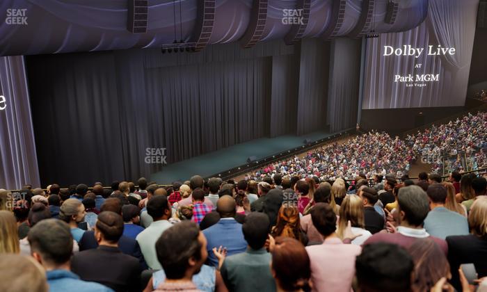 Dolby Live at Park MGM - Section 406 Seat View