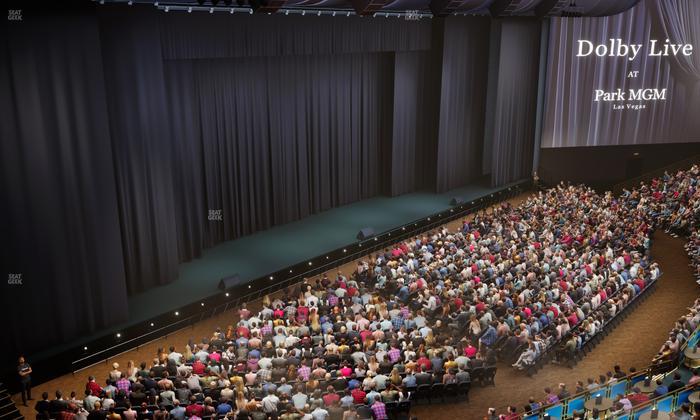 Dolby Live at Park MGM - Section 406 Seat View