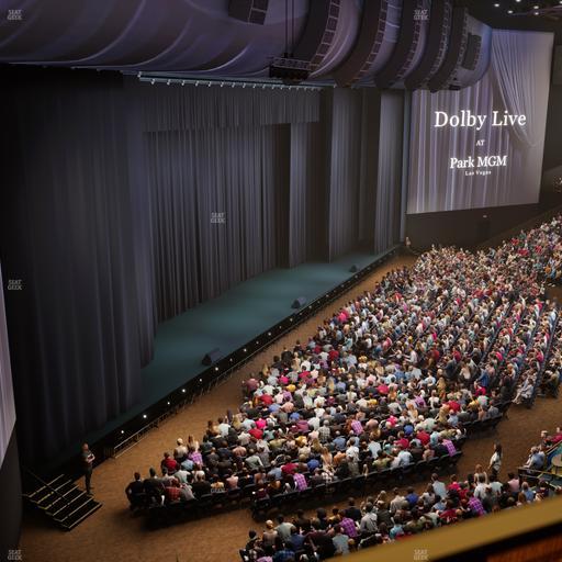 Dolby Live at Park MGM - Section 407 Seat View