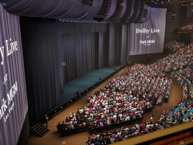 Dolby Live at Park MGM - Section 407 Seat View