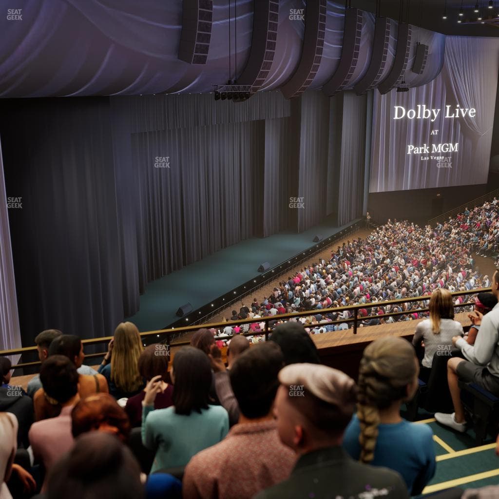 Dolby Live at Park MGM - Section 407 Seat View