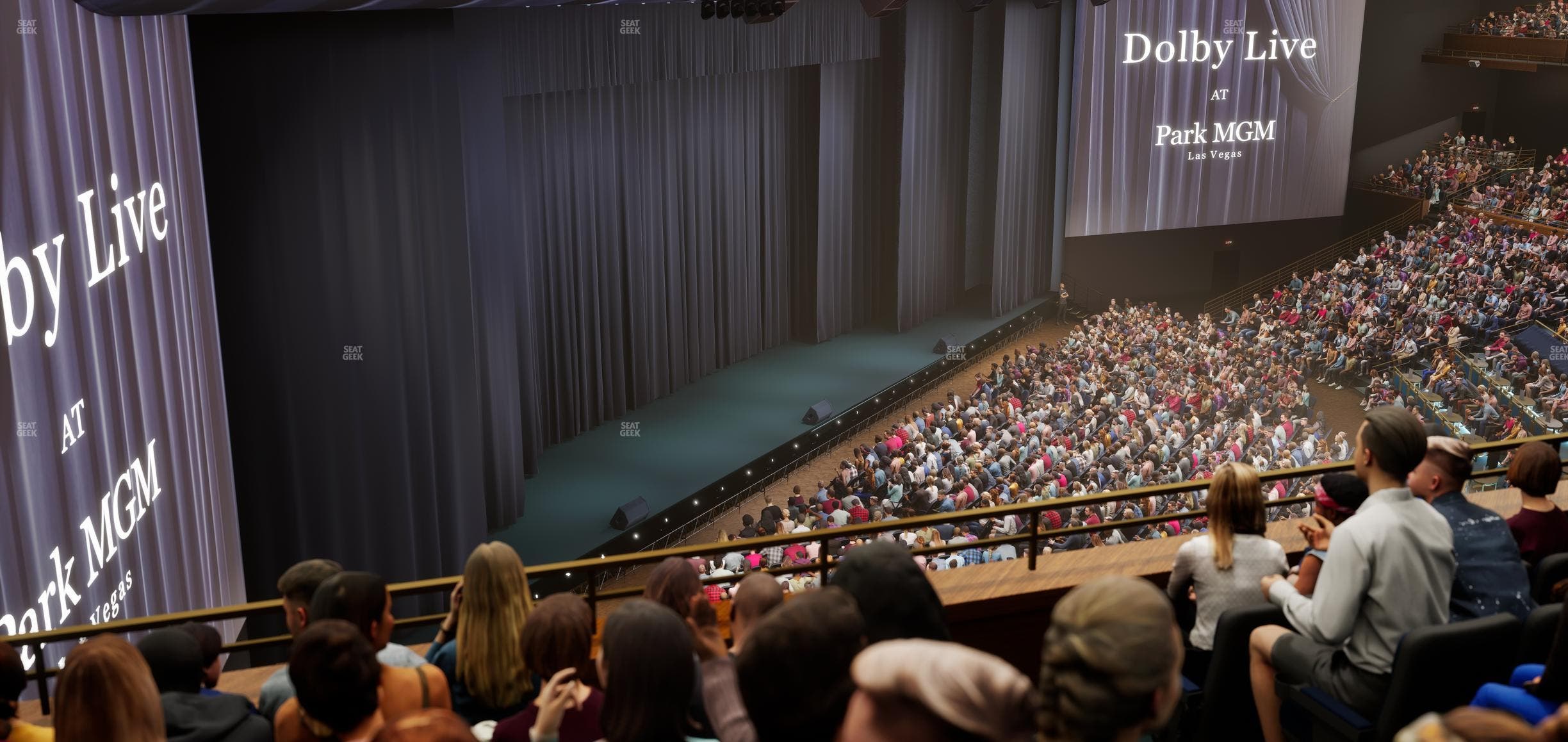Dolby Live at Park MGM - Section 407 Seat View