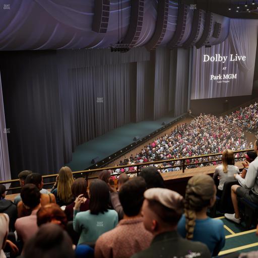 Dolby Live at Park MGM - Section 407 Seat View
