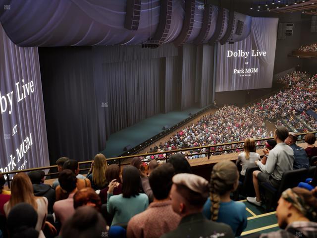 Dolby Live at Park MGM - Section 407 Seat View