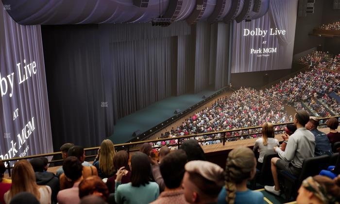 Dolby Live at Park MGM - Section 407 Seat View