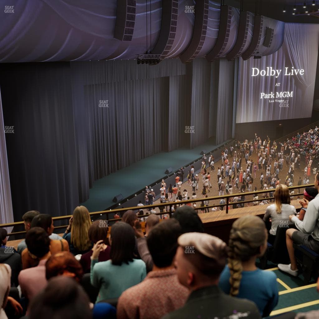 Dolby Live at Park MGM - Section 407 Seat View