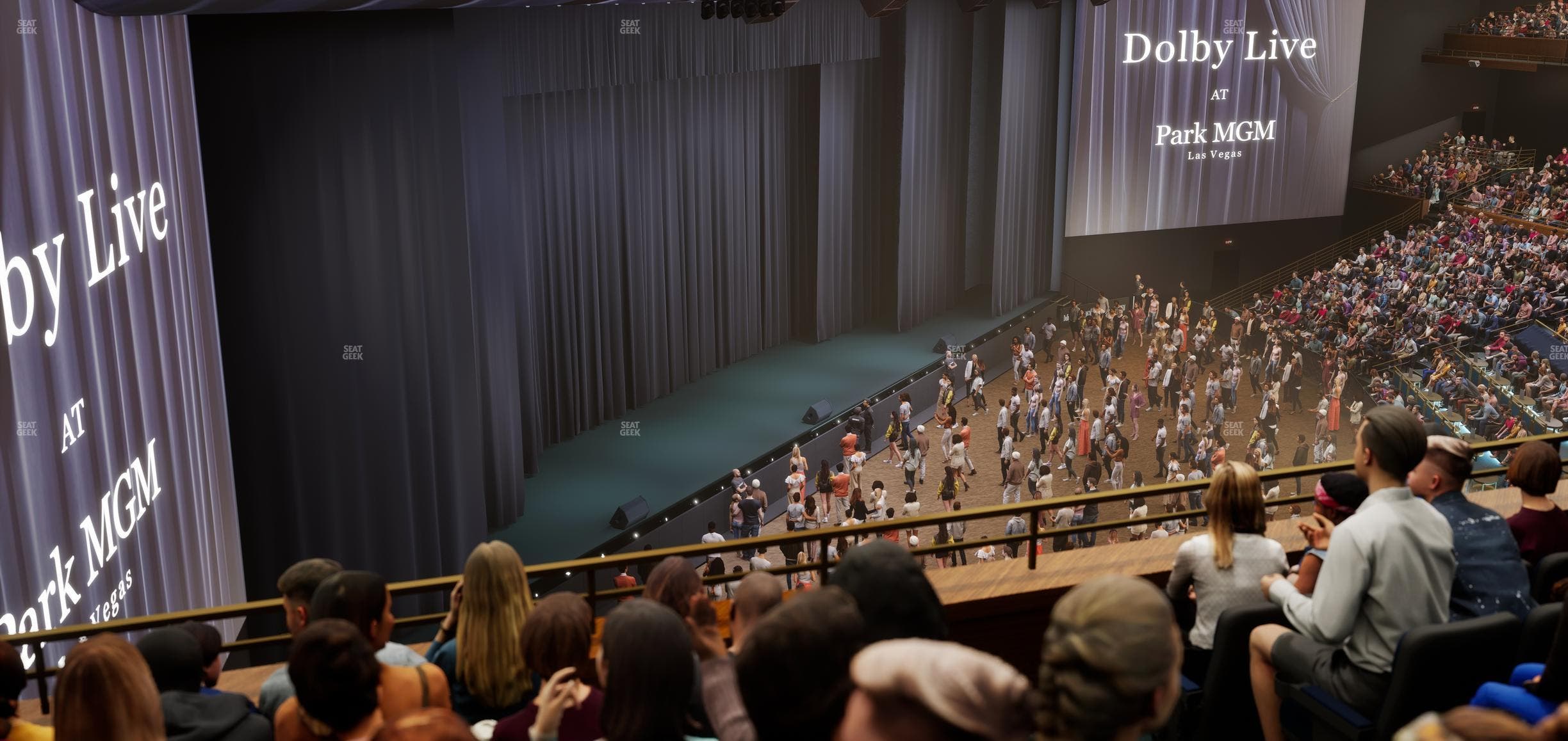 Dolby Live at Park MGM - Section 407 Seat View