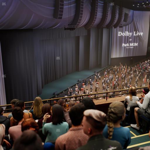 Dolby Live at Park MGM - Section 407 Seat View