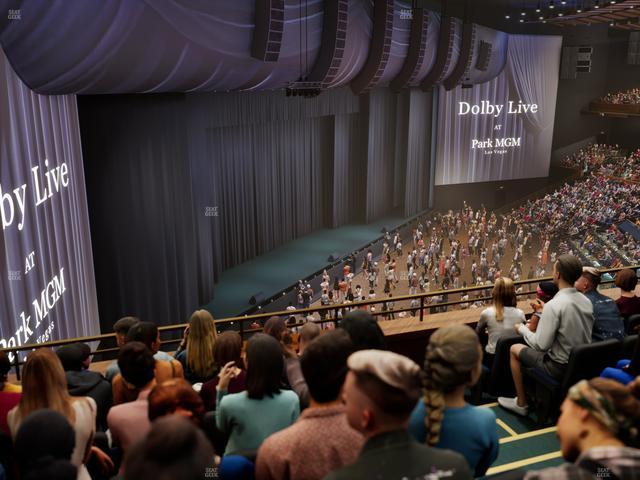 Dolby Live at Park MGM - Section 407 Seat View Dolby Live at Park MGM - Section 407 Seat View