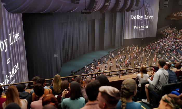 Dolby Live at Park MGM - Section 407 Seat View