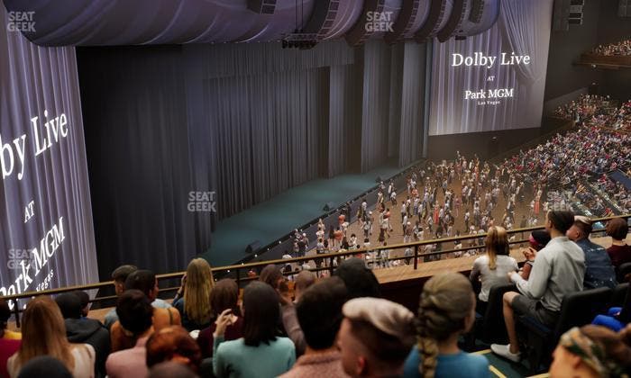 Dolby Live at Park MGM - Section 407 Seat View