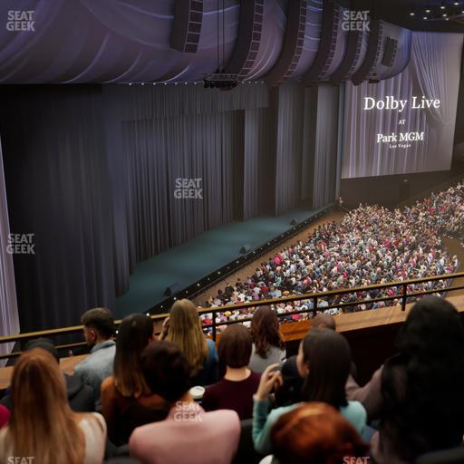 Dolby Live at Park MGM - Section 407 Seat View