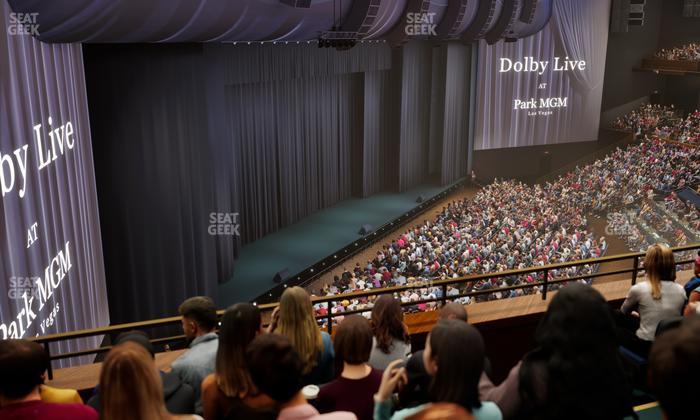 Dolby Live at Park MGM - Section 407 Seat View