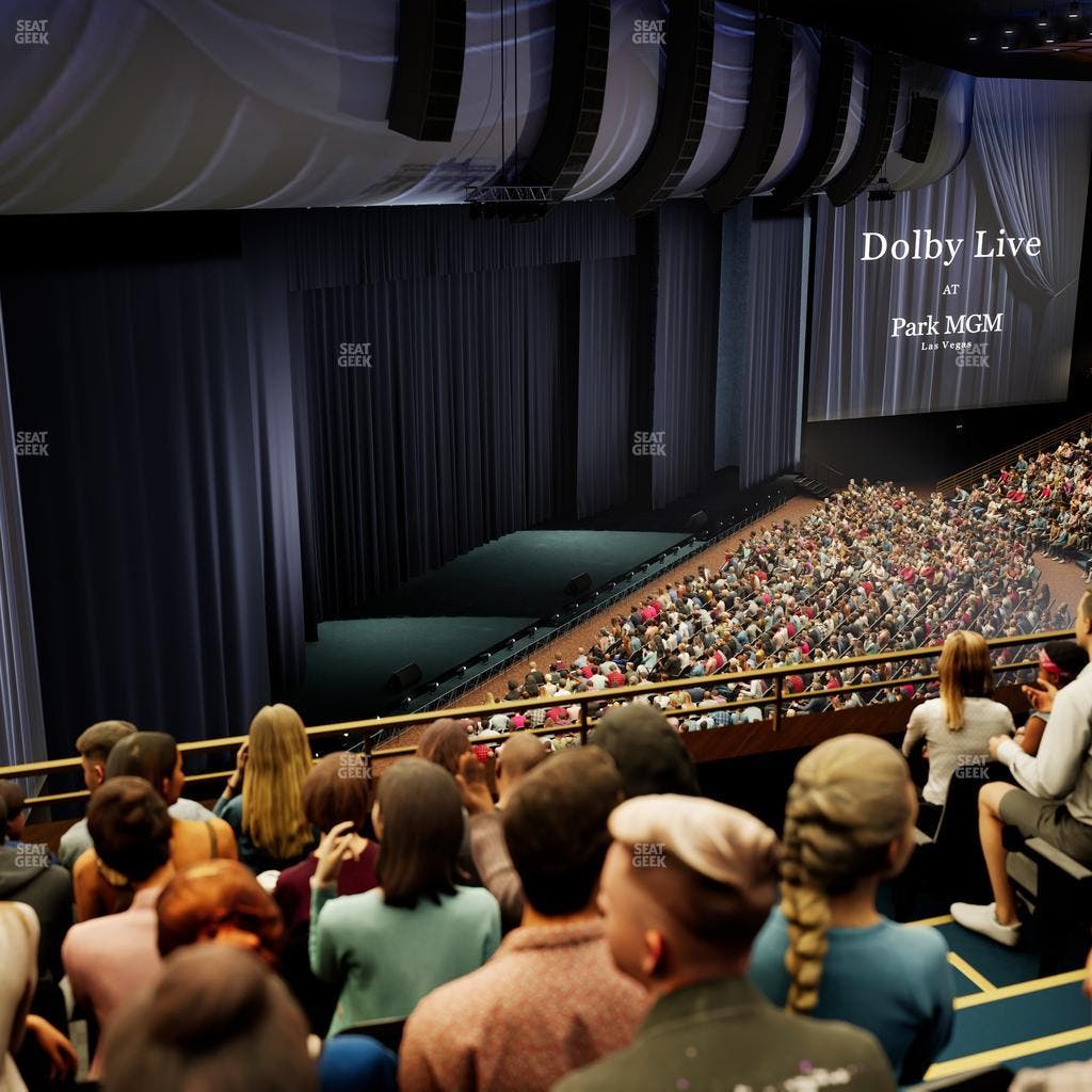 Dolby Live at Park MGM - Section 407 Seat View