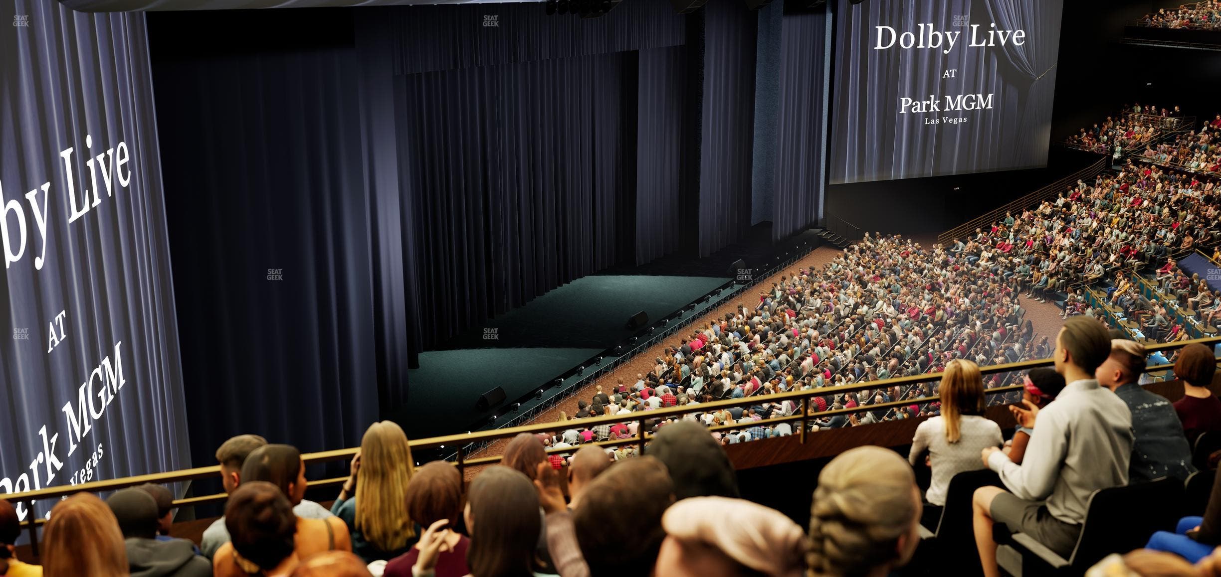 Dolby Live at Park MGM - Section 407 Seat View