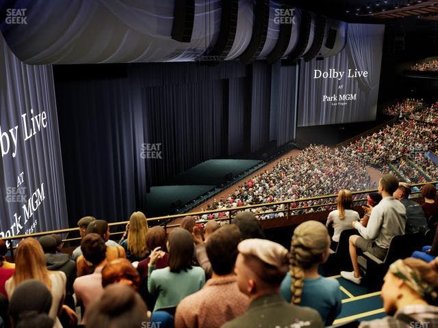 Dolby Live at Park MGM - Section 407 Seat View