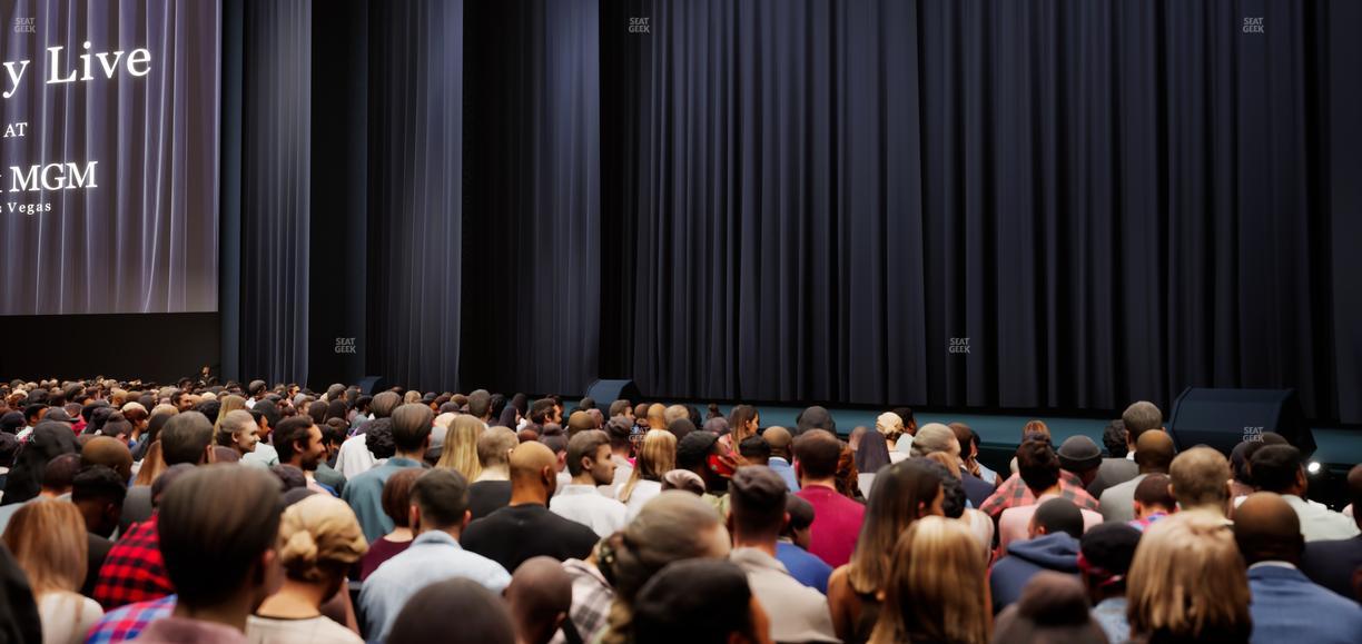 Dolby Live at Park MGM - Section Floor 101 Seat View