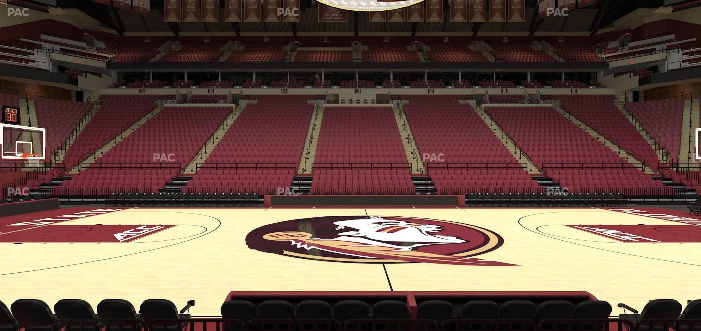 Donald L. Tucker Civic Center - Section 101 Seat View