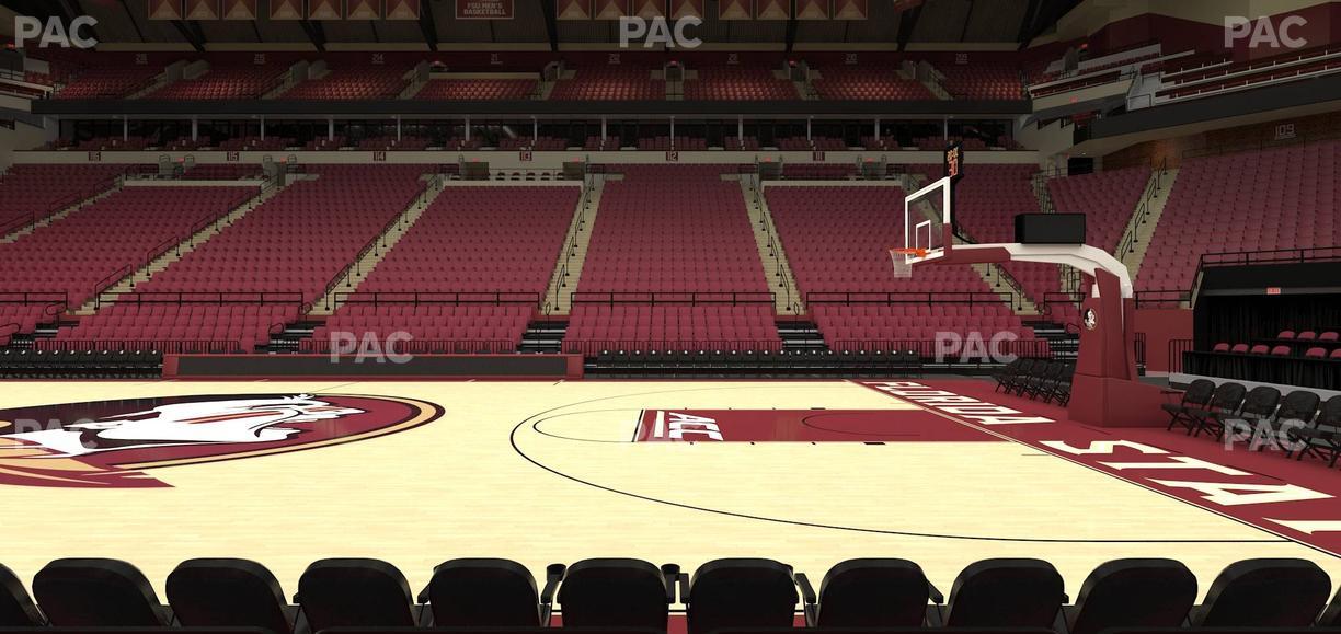 Donald L. Tucker Civic Center - Section 102 Seat View