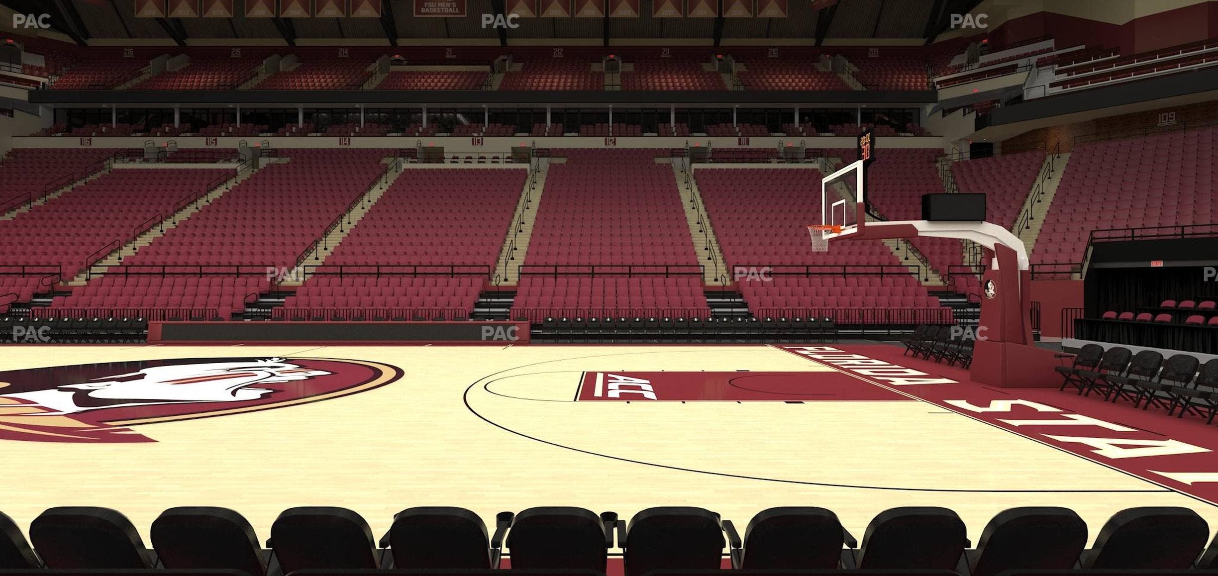 Donald L. Tucker Civic Center - Section 102 Seat View