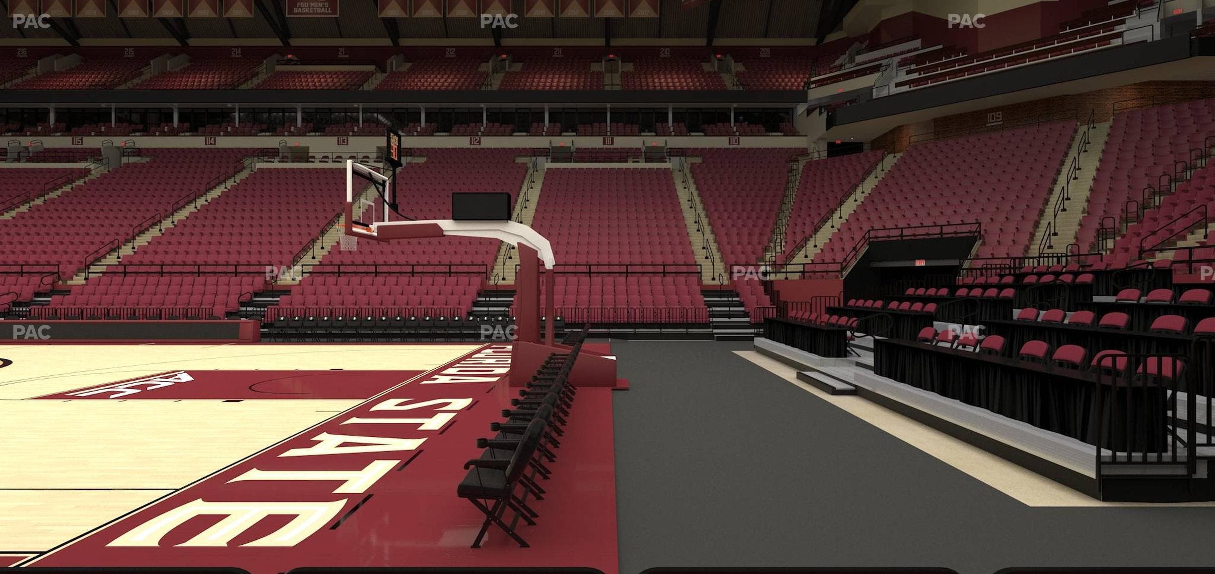 Donald L. Tucker Civic Center - Section 103 Seat View