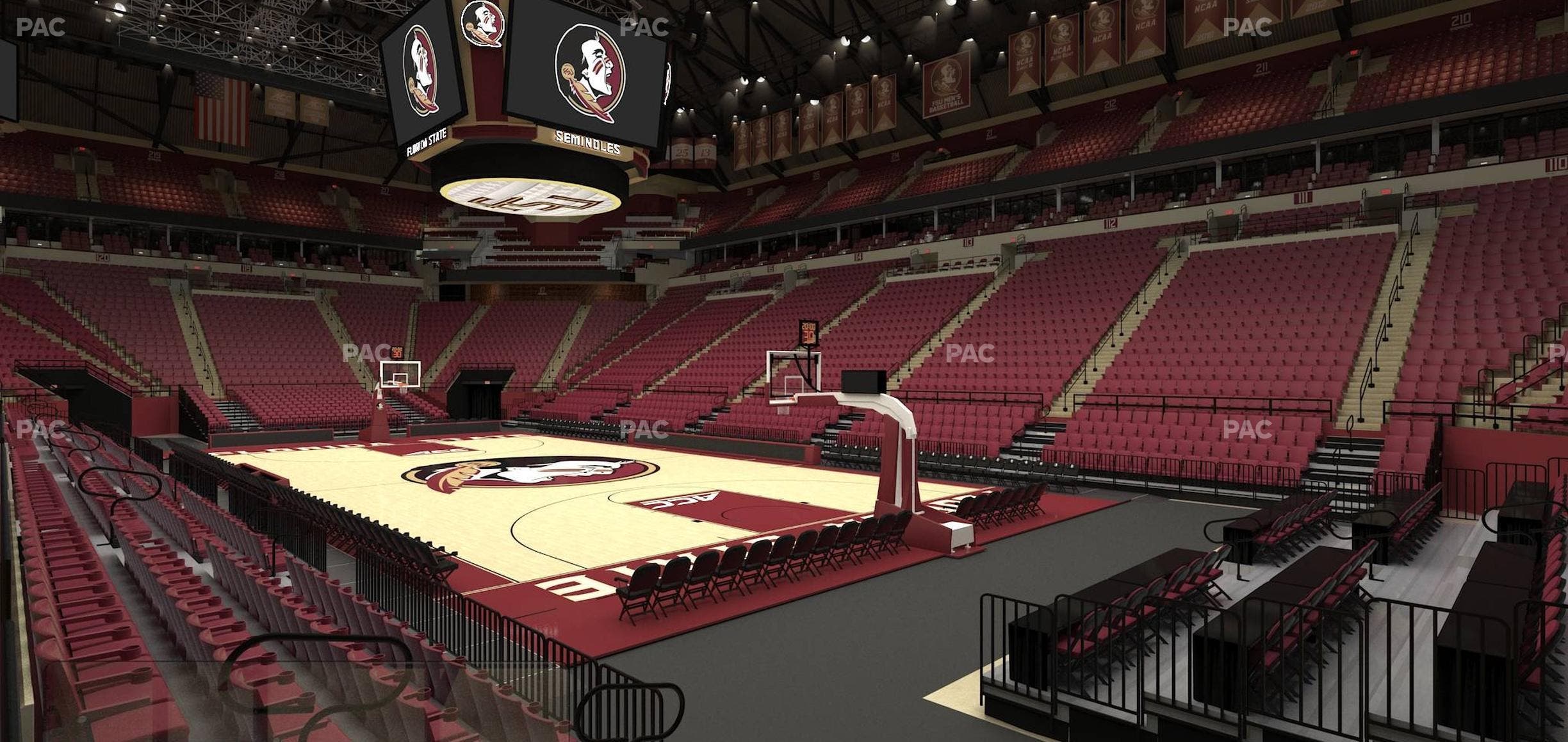 Donald L. Tucker Civic Center - Section 105 Seat View