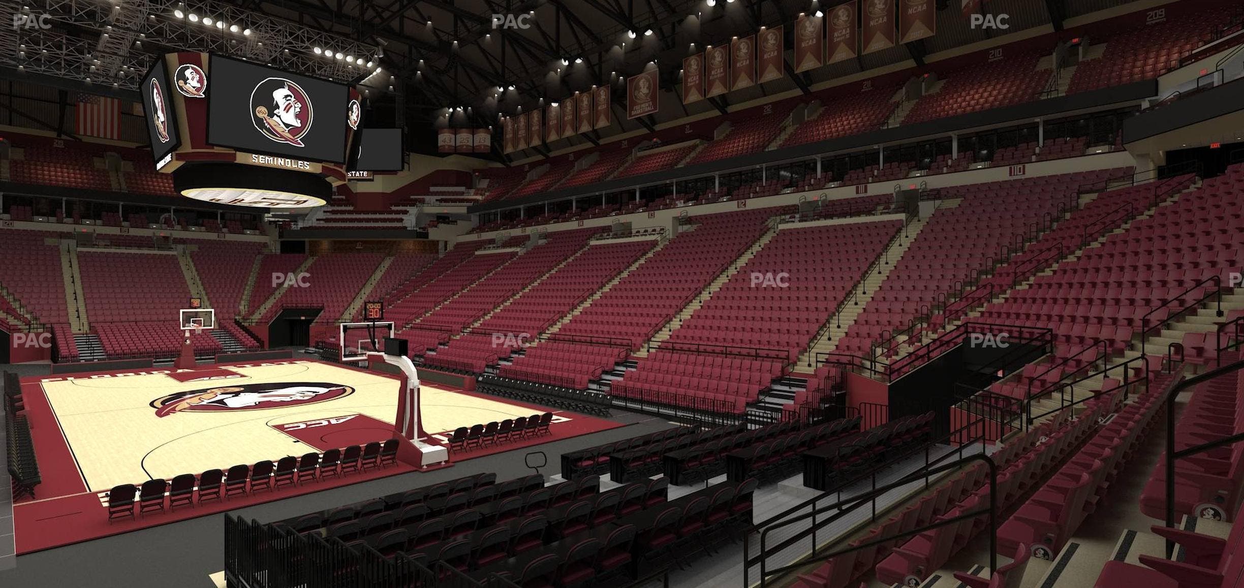 Donald L. Tucker Civic Center - Section 106 Seat View