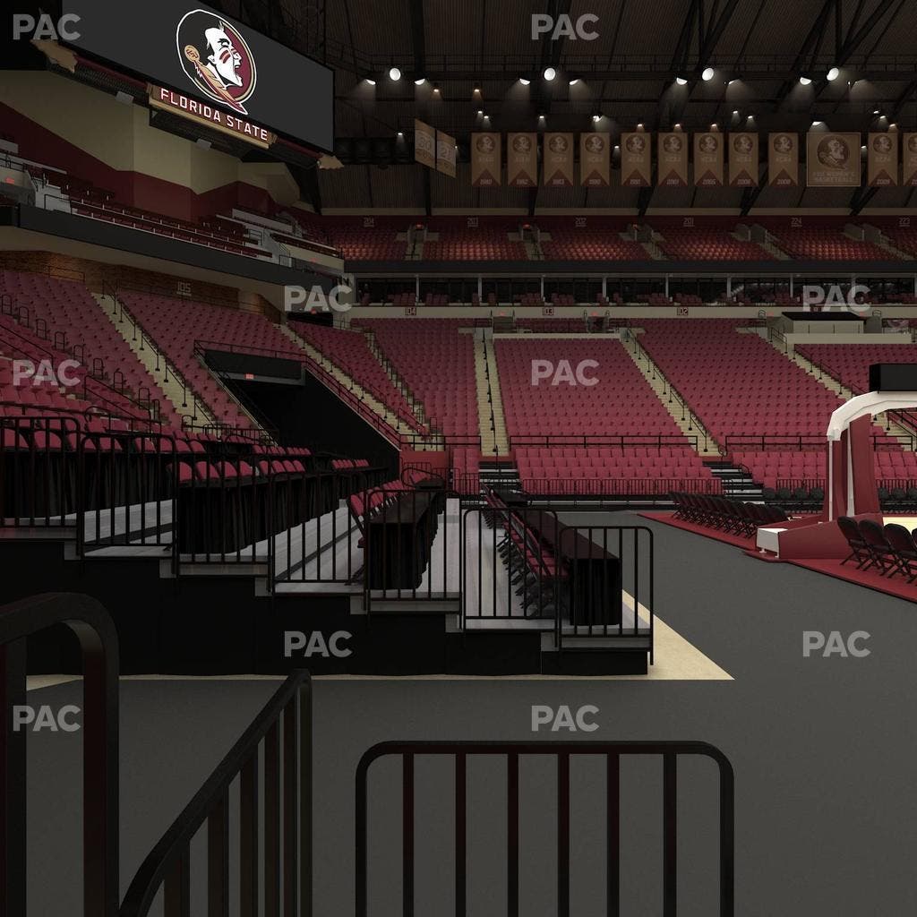 Donald L. Tucker Civic Center - Section 110 Seat View