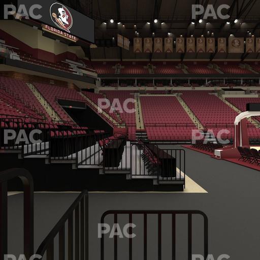 Donald L. Tucker Civic Center - Section 110 Seat View