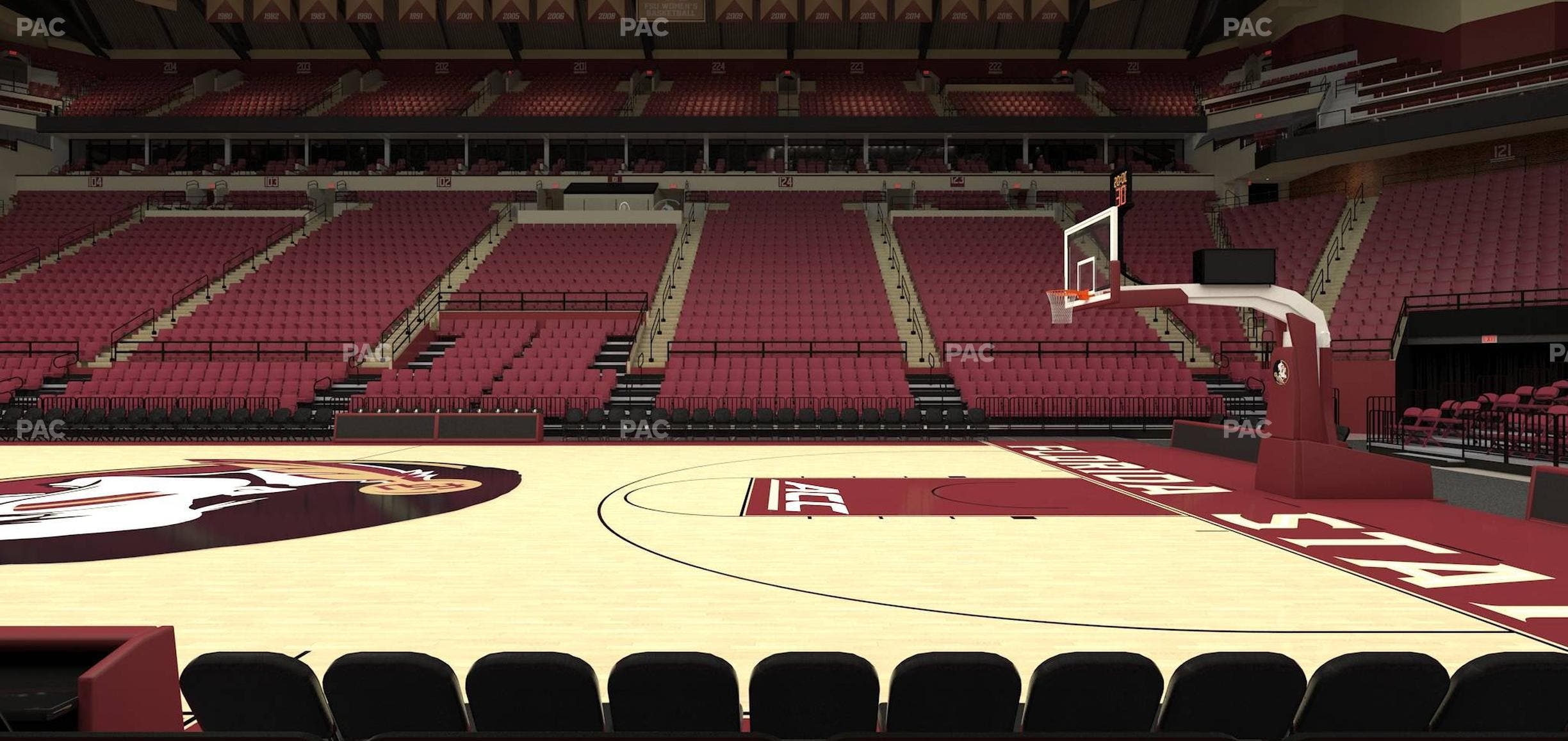Donald L. Tucker Civic Center - Section 114 Seat View