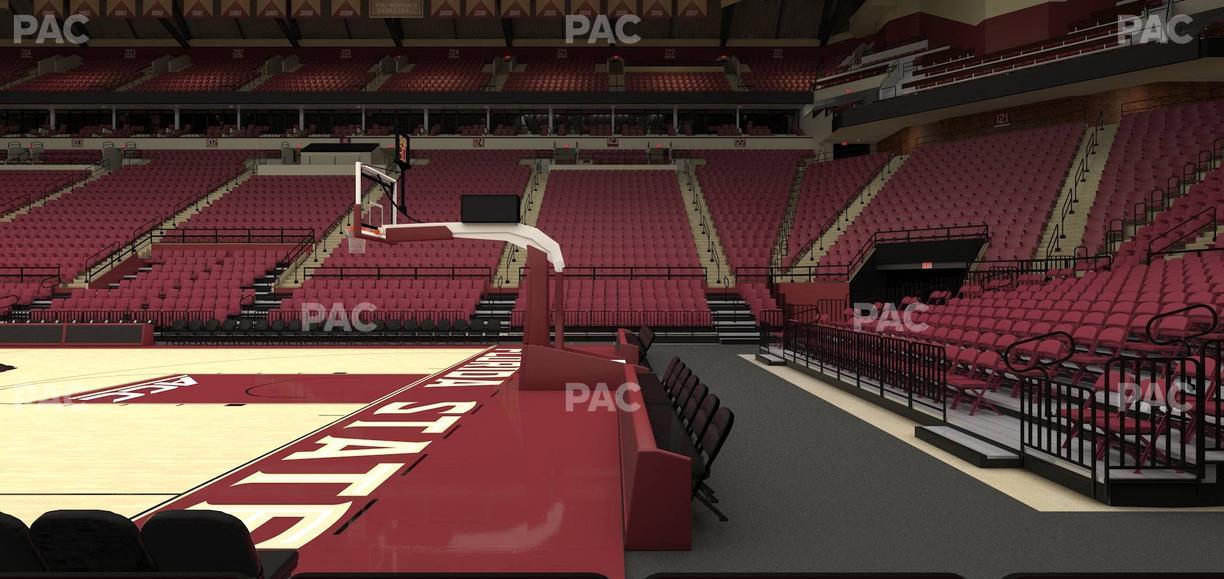 Donald L. Tucker Civic Center - Section 115 Seat View