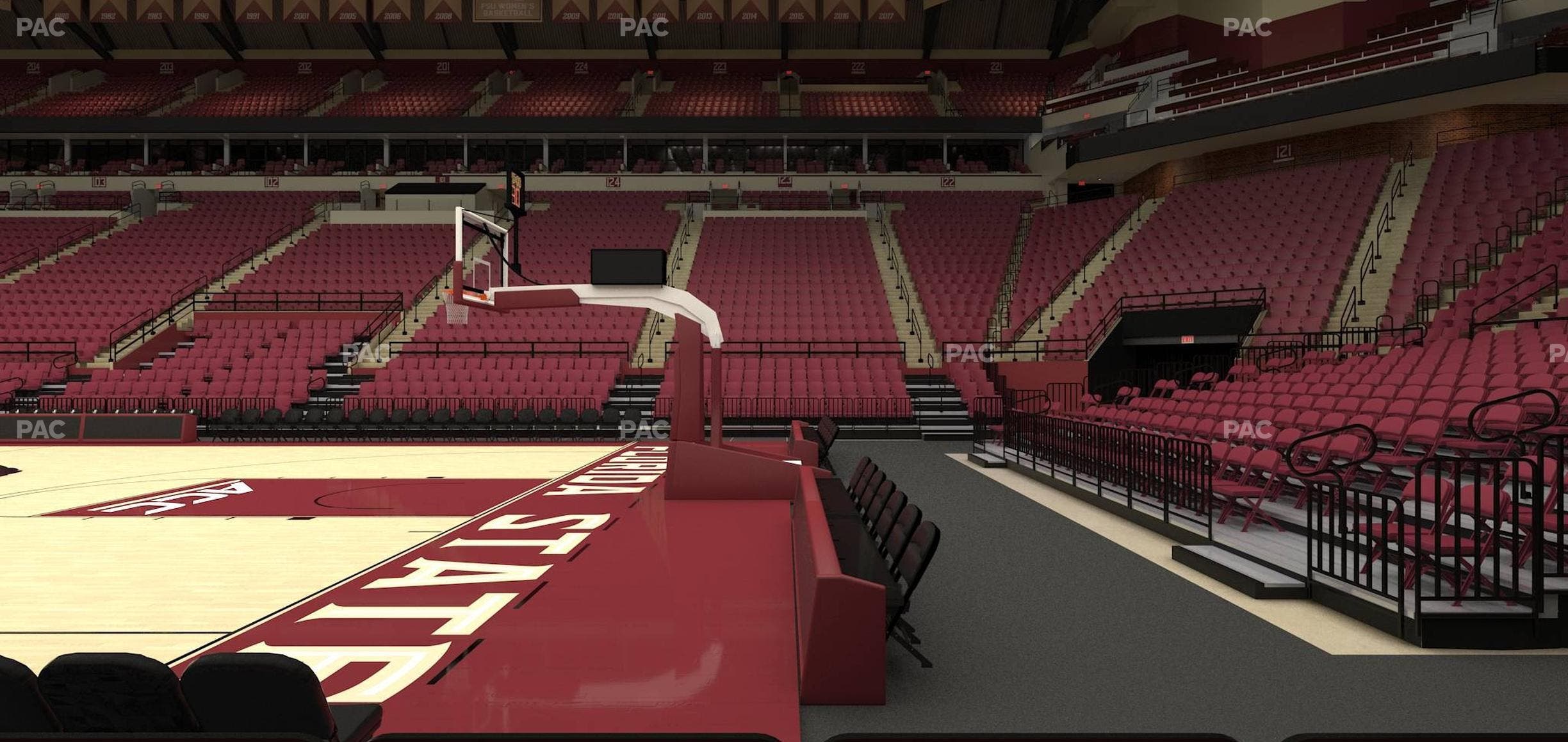 Donald L. Tucker Civic Center - Section 115 Seat View