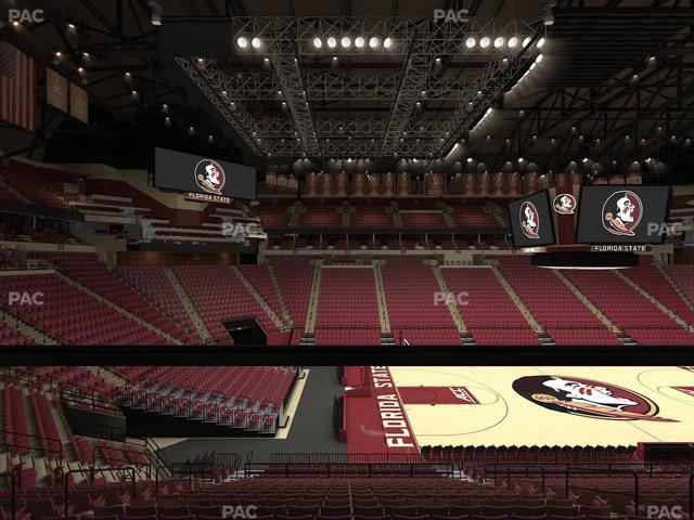 Donald L. Tucker Civic Center - Section 123 Seat View