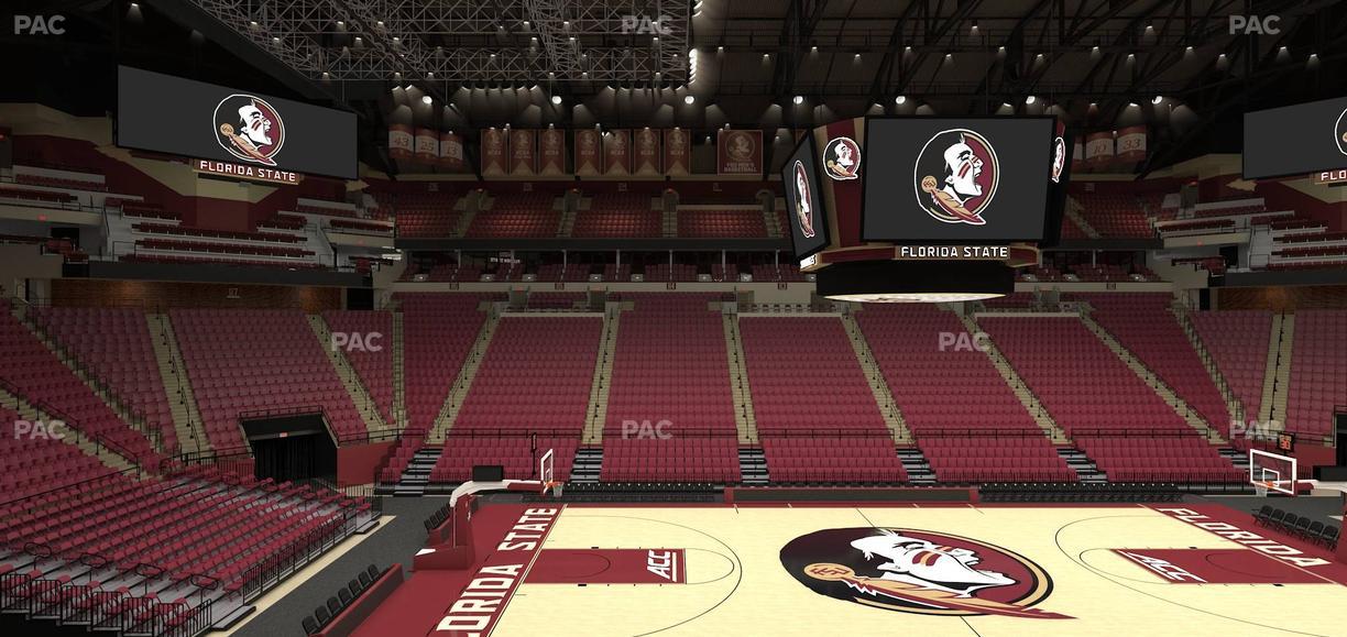 Donald L. Tucker Civic Center - Section 124 Seat View