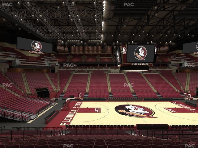 Donald L. Tucker Civic Center - Section 124 Seat View