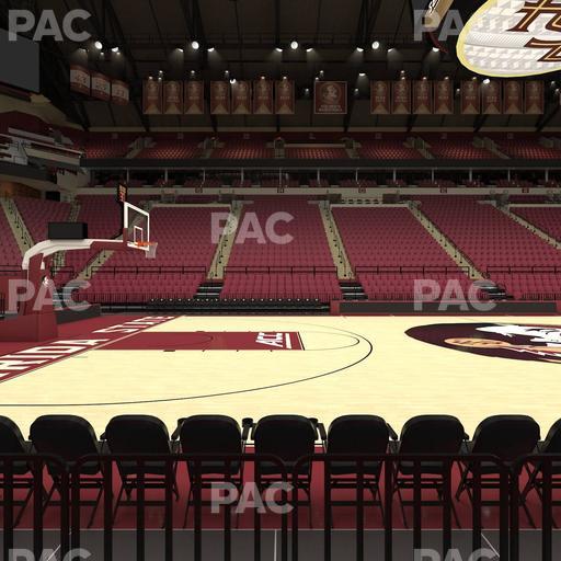 Donald L. Tucker Civic Center - Section 124 Seat View