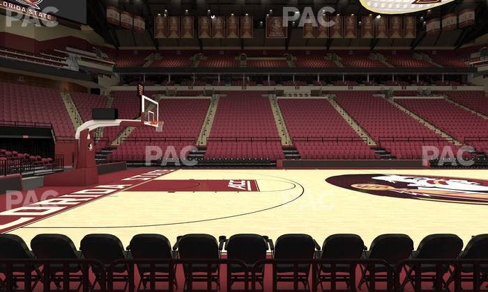 Donald L. Tucker Civic Center - Section 124 Seat View