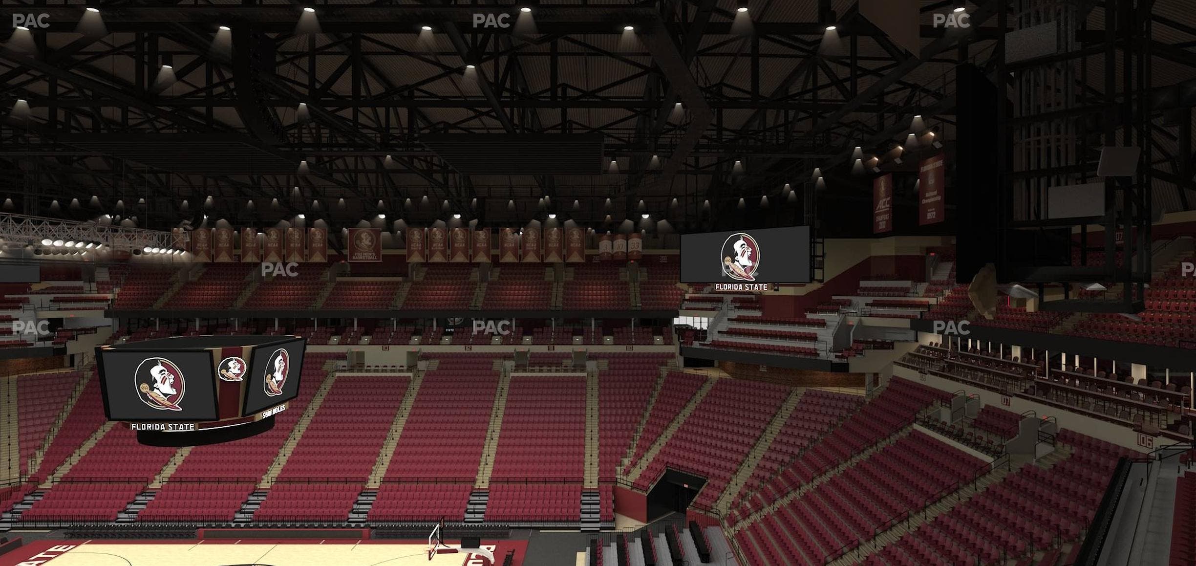 Donald L. Tucker Civic Center - Section 203 Seat View