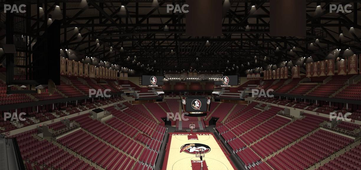 Donald L. Tucker Civic Center - Section 206 Seat View