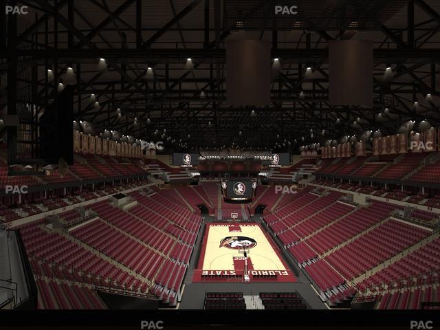 Donald L. Tucker Civic Center - Section 206 Seat View