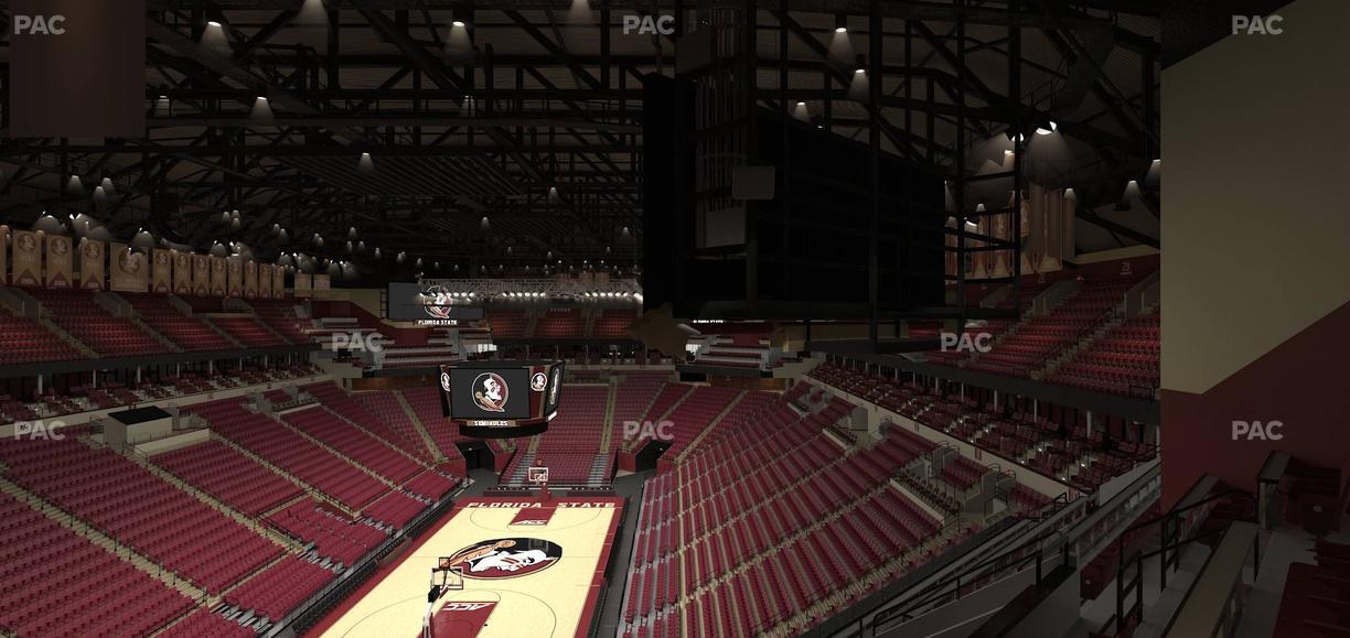 Donald L. Tucker Civic Center - Section 208 Seat View
