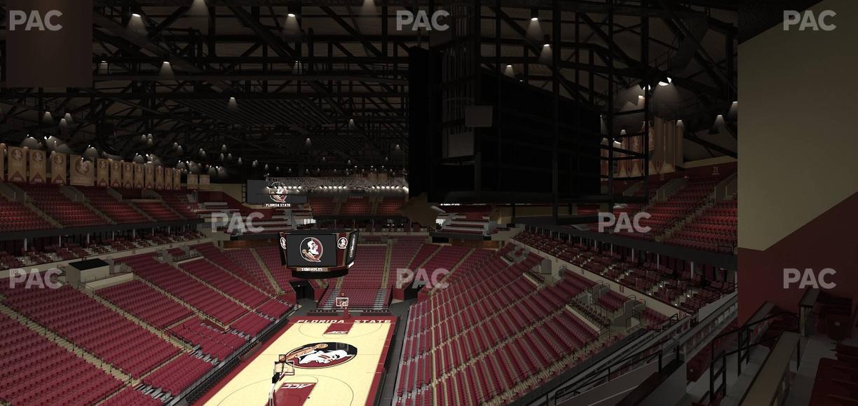 Donald L. Tucker Civic Center - Section 208 Seat View