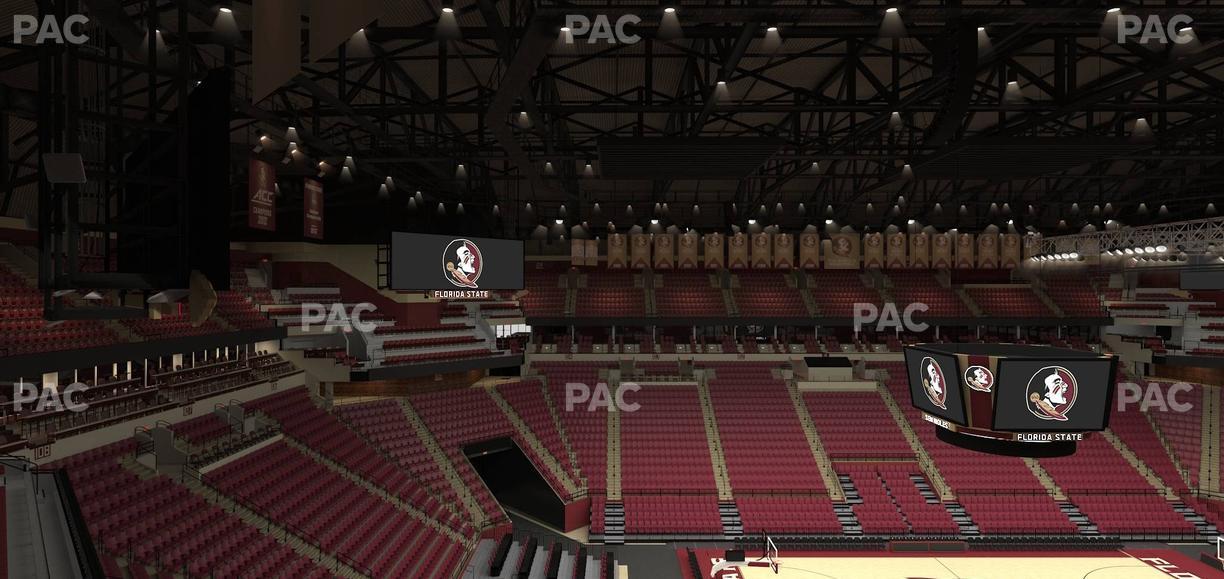 Donald L. Tucker Civic Center - Section 210 Seat View