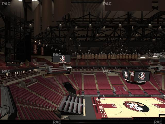 Donald L. Tucker Civic Center - Section 210 Seat View